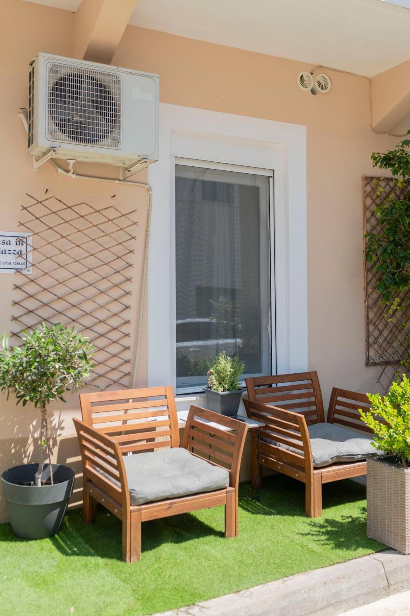 Villa casa in piazza Pylos Esterno foto